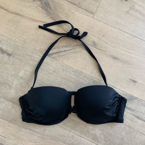 Black Adjustable Victoria’s Secret Swim Top